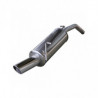 Scarico Inoxcar Silenziatore Terminale 1X90 X-RACE PEUGEOT 207 1.4 16V (90CV) dopo il 2006 diam 42