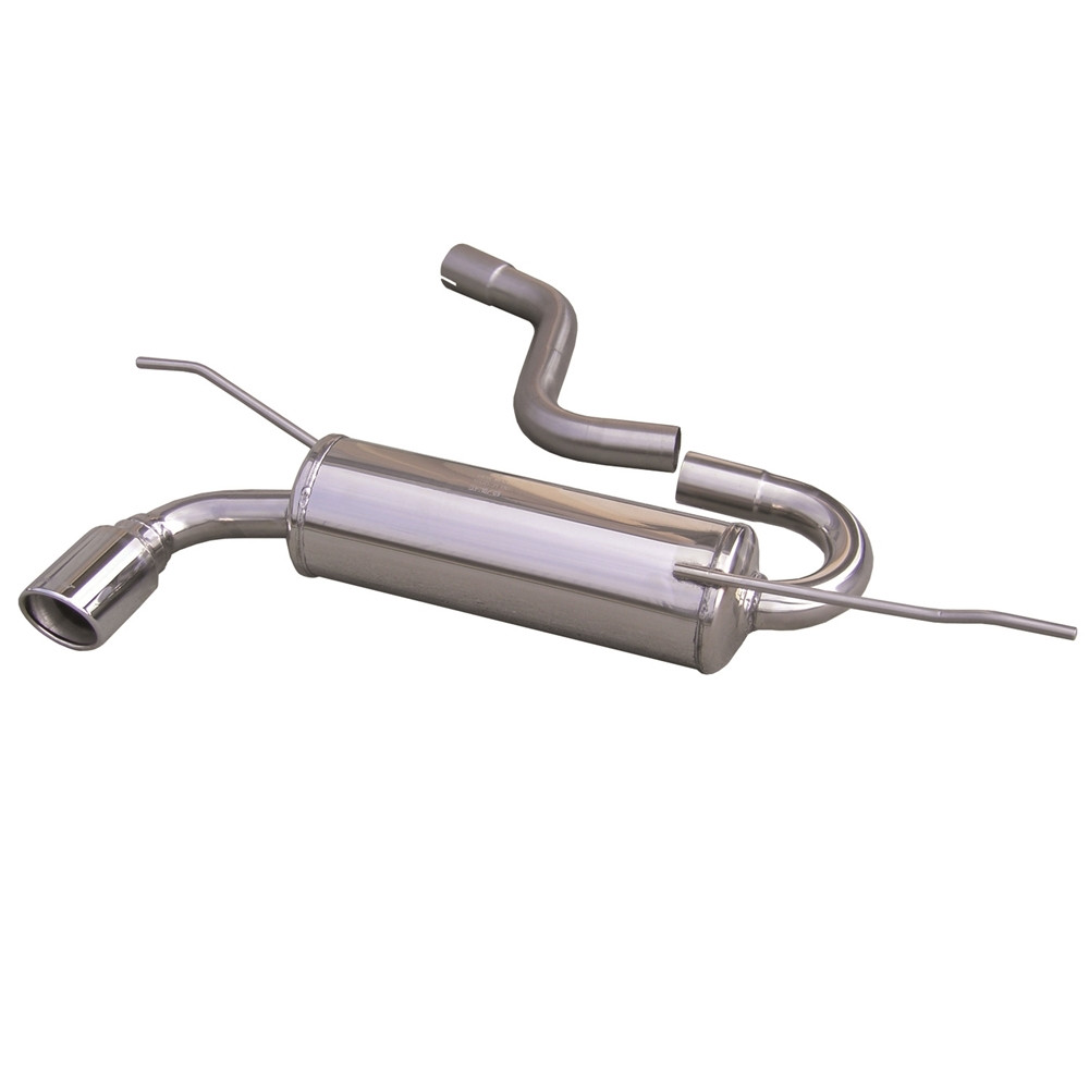 Inoxcar Exhaust Rear Silencer 1X90 X-RACE VOLKSWAGEN GOLF 5 1.9 TDI (105HP) after 2004 diam 55 - IC-WGO32XR90 - WGO.32.XR90 - 3661768368190
