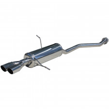 Scarico Inoxcar Silenziatore Terminale 2X60 RACING BMW Z3 Roadster 1.9 (140CV) 1995-1999