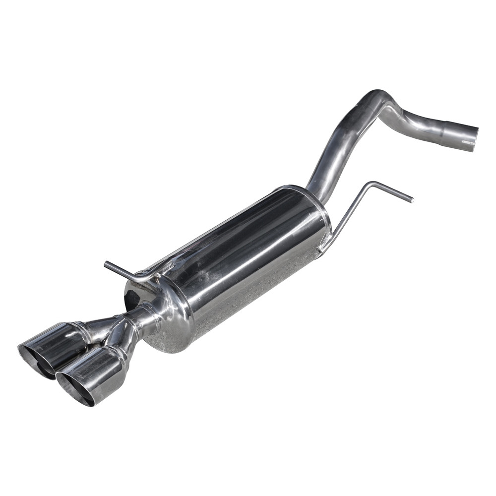 Scarico Inoxcar Silenziatore Terminale 2X80 RACING AUDI A1 (Tipo 8X) 1.4 TFSi SPORT (185CV) dopo il 2011 diam 55 - IC-AUA101RA - AUA1.01.RA - 3661768617519