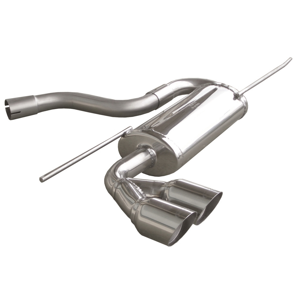 Inoxcar Exhaust Rear Silencer 2X80 RACING AUDI A3 (Type 8P) SPORTBACK 2.0 TDI (140HP) after 2003 - IC-OVAU24RA - OVAU.24.RA - 3661768307816
