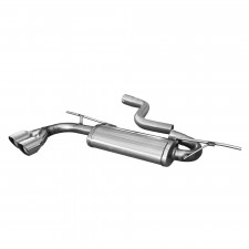 Scarico Inoxcar Silenziatore Terminale 2X80 RACING AUDI A3 (Tipo 8V) SPORTBACK 1.8 TFSI (180cv) dopo il 2013