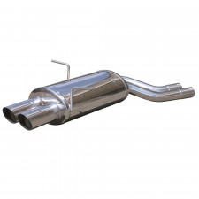 Inoxcar Exhaust Rear Silencer 2X80 RACING BMW E46 320i (150HP) after 1998