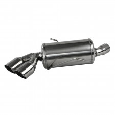 Auspuff Inoxcar Endschalldämpfer 2X80 RACING BMW E87 serie 1 116i - 118i nach 2004