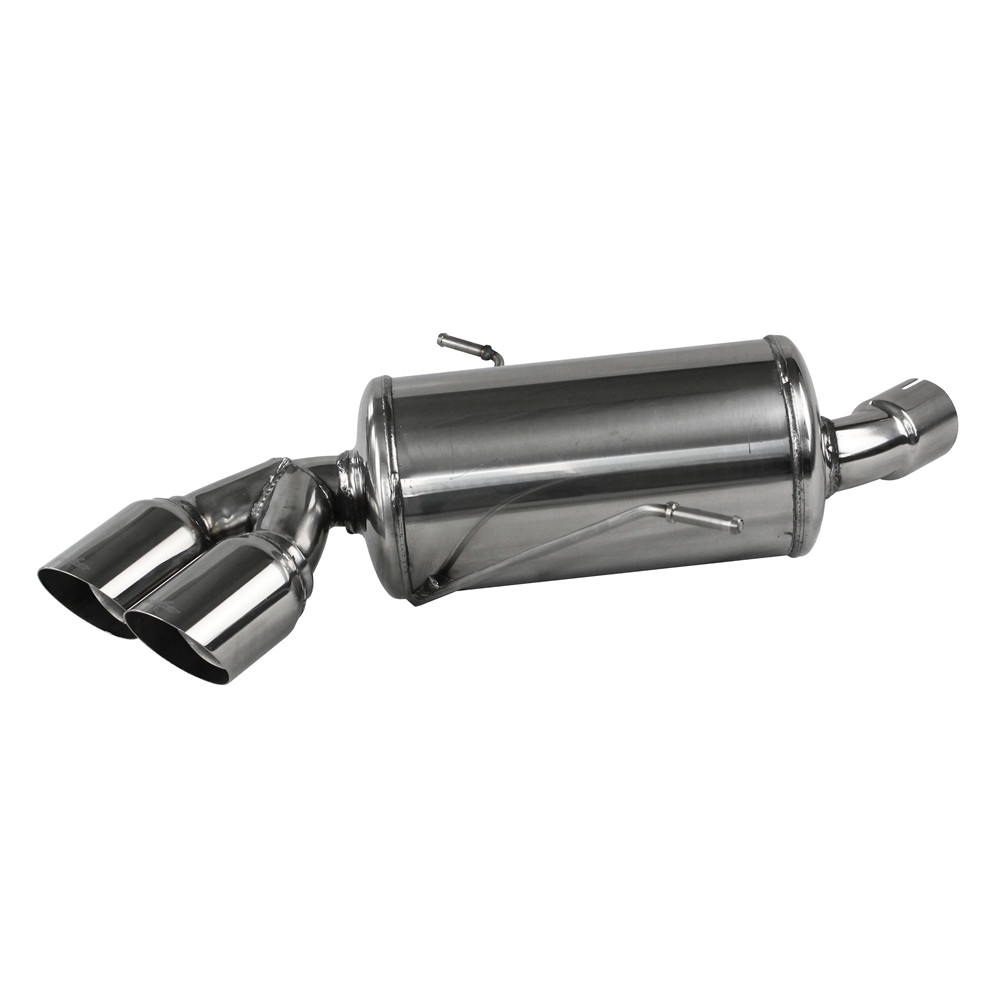 Scarico Inoxcar Silenziatore Terminale 2X80 RACING BMW E87 serie 1 116i - 118i dopo il 2004 - IC-BME8702RA - BME87.02.RA - 3661768397220