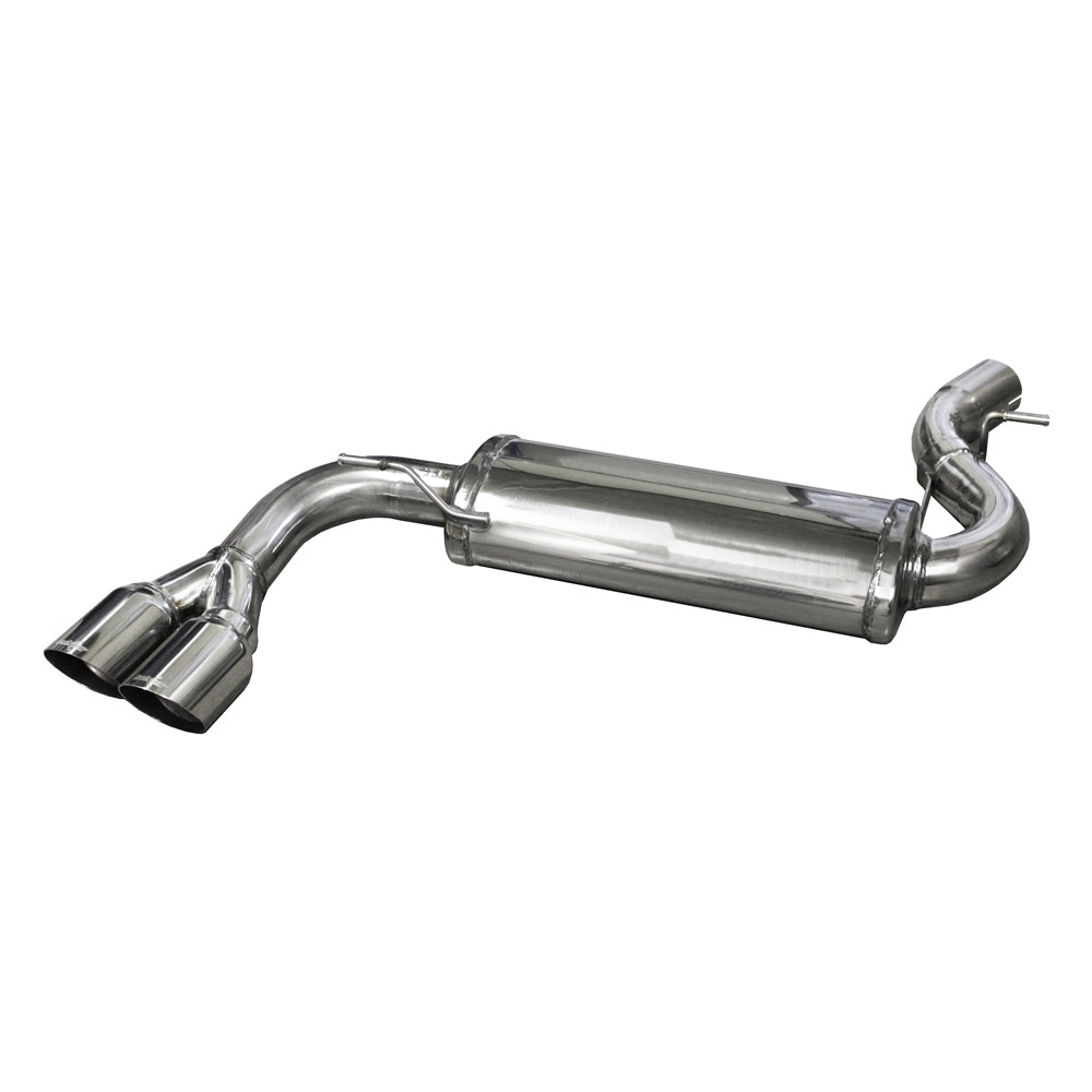 Auspuff Inoxcar Endschalldämpfer hinten 2X80 RACING BMW X3 XDRIVE 2.0D 184PS nach 2011 diam 65 - IC-BMX302RA - BMX3.02.RA - 3661768112489