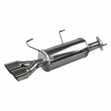 Scarico Inoxcar Silenziatore Terminale 2X80 RACING NISSAN JUKE 1.6 DIG-T 2WD (190CV) dopo il 2011
