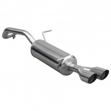 Scarico Inoxcar Silenziatore Terminale 2X80 RACING SEAT IBIZA SC (Tipo 6J) 1.2 Tsi (105CV) dopo il 2011