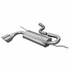 Inoxcar Exhaust Rear Silencer 2X80 RACING SEAT LEON II (Type 1P) 1.4 Tsi (125HP) after 2010