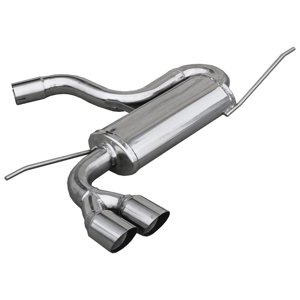 Echappement Inoxcar Silencieux Arrière 2X80 RACING SEAT LEON II Type 1P 2.0 TSI CUPRA 240CV après 2006 diam 65 - IC-SELE16RA - SELE.16.RA - 3661768345047