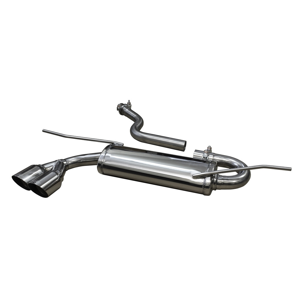 Scarico Inoxcar Silenziatore Terminale 2X80 RACING SEAT LEON III serie (Tipo 5F) 1.4 TSi  (122CV) dopo il 2012 - IC-SELE18RA - SELE.18.RA - 3661768345740