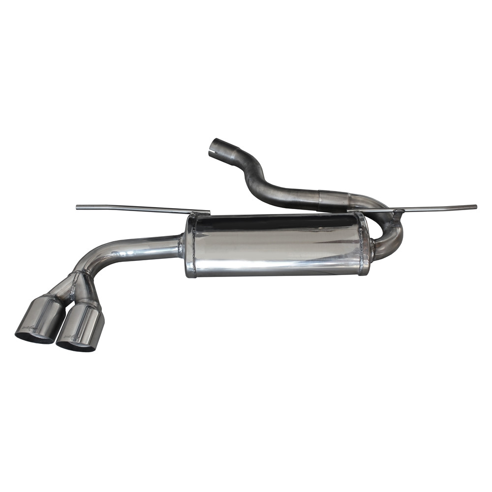 Auspuff Inoxcar Endschalldämpfer 2X80 RACING SEAT LEON III serie Type 5F 2.0 TDI FR 150cv nach 2014 - IC-SELE22RA - SELE.22.RA - 3661768346419