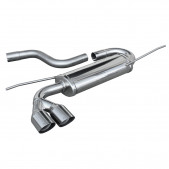 Inoxcar Exhaust Rear Silencer 2X80 RACING VOLKSWAGEN GOLF 6 2.0 TDI (170HP) GTD after 2009