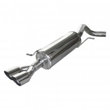 Scarico Inoxcar Silenziatore Terminale 2X80 RACING VOLKSWAGEN POLO (tipo 6C) 1.8 GTi (192cv) dopo il 2015  diam 55