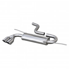 Scarico Inoxcar Silenziatore Terminale 2X80 RACING VOLKSWAGEN SCIROCCO 2.0 TDi (170CV) dopo il 2008