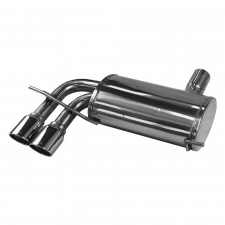 Scarico Inoxcar Silenziatore Terminale 2X80 X-RACE AUDI A3 (Tipo 8P) S3 2.0 TFSI (265CV) dopo il 2006 diam 65