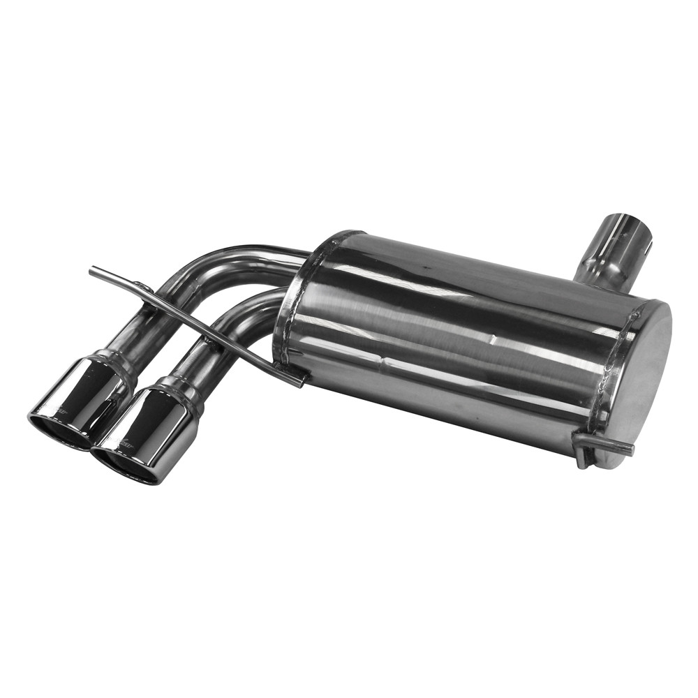 Auspuff Inoxcar Endschalldämpfer hinten 2X80 X-RACE AUDI A3 Typ 8P S3 2.0 TFSI 265PS nach 2006 diam 65 - IC-OVAU12XR80 - OVAU.12.XR80 - 3661768304853