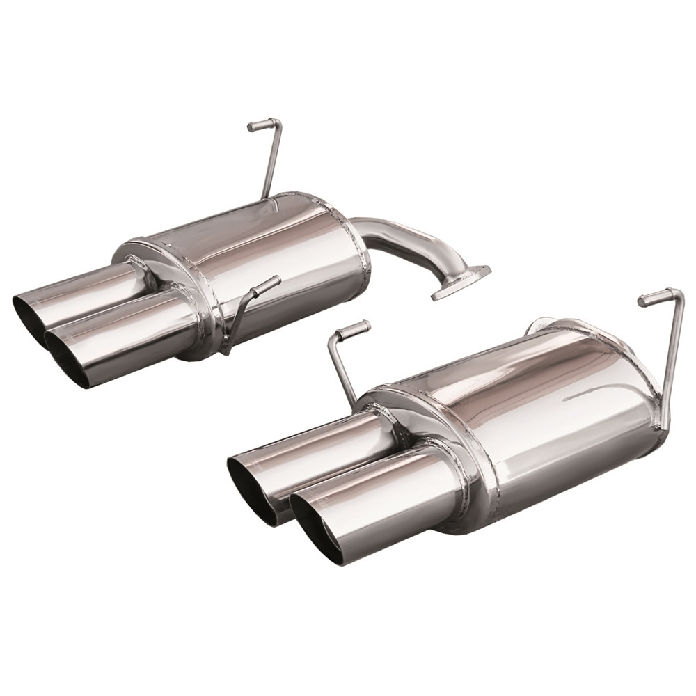 Inoxcar Exhaust Rear Silencer 2X90 RACING right+left SUBARU IMPREZA 4WD 2.5T WRX STi 10MY (300HP) 2010-2013 diam 70 - IC-SUIM32RA - SUIM.32.RA - 3661768398401