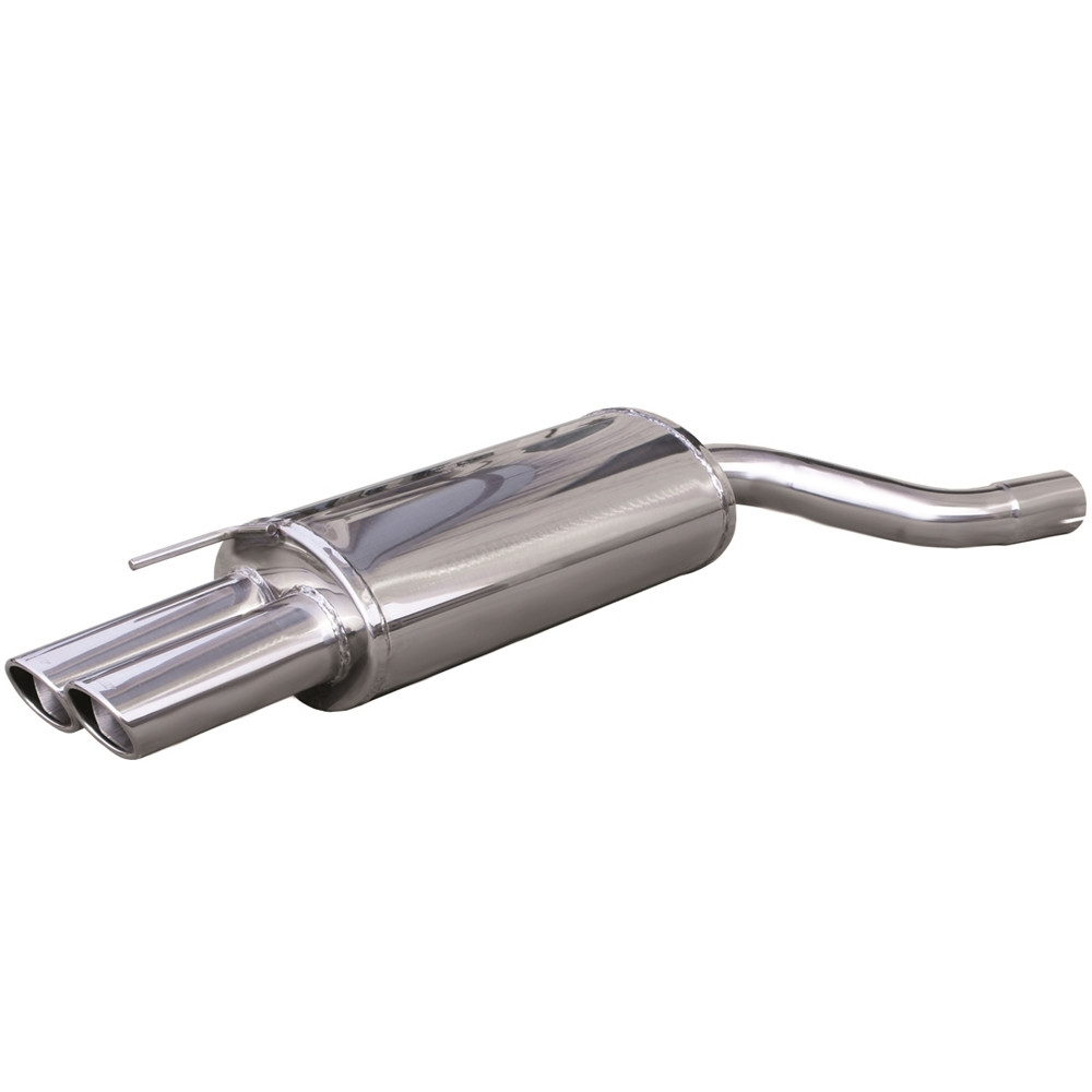 Scarico Inoxcar Silenziatore Terminale 2X90X70 BMW E46 320D (150CV) dopo il 1999 diam 60 - IC-OVBM0790 - OVBM.07.90 - 3661768308547