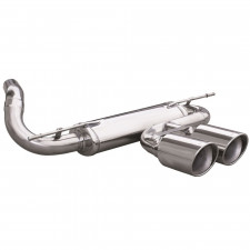 Auspuff Inoxcar Endschalldämpfer hinten Mitte 2X110 X-RACE FORD FOCUS Mk3 Typ MK3 2.0T ST 250PS nach 2012 Durchm. 60