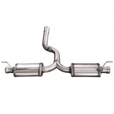 Inoxcar Exhaust Rear Silencer right+left xith original outlet PORSCHE CAYENNE 3.0 Tdi V6 (240HP-245HP)  after 2010