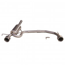 Echappement Inoxcar Silencieux Arrière droit + gauche 1X102 ALFA ROMEO 147 2.0 TS 150CV après 2001 diam 50