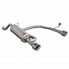 Scarico Inoxcar Silenziatore Terminale destra + sinistra 1X102 ALFA ROMEO MITO 1.4 TB MULTIAIR (135CV) dopo il 2010 diam 55