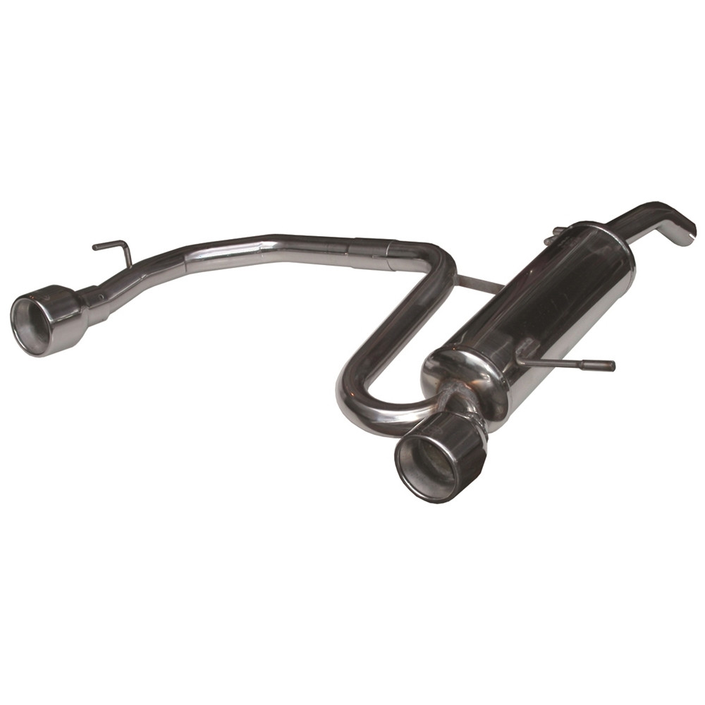 Auspuff Inoxcar Schalldämpfer Hinten rechts + links 1X102 CITROEN C2 1.6 16V VTR 110CV nach 2003 diam 45 - IC-TWCI03102 - TWCI.03.102 - 3661768364444