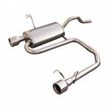Inoxcar Exhaust Rear Silencer right + left 1X102 FIAT PUNTO (Type 188) 1.2 (60HP) 1999-2003 diam 42