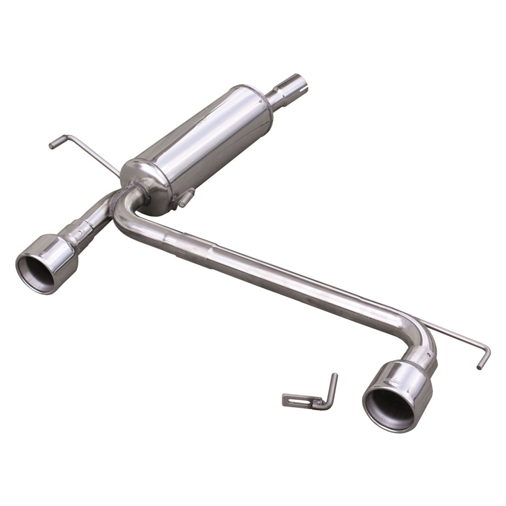 Auspuff Inoxcar Schalldämpfer Hinten rechts + links 1X102 OPEL ASTRA H Typ GTC 1.9 CDTi 150PS nach 2005 - IC-TWOP14102 - TWOP.14.102 - 3661768365809