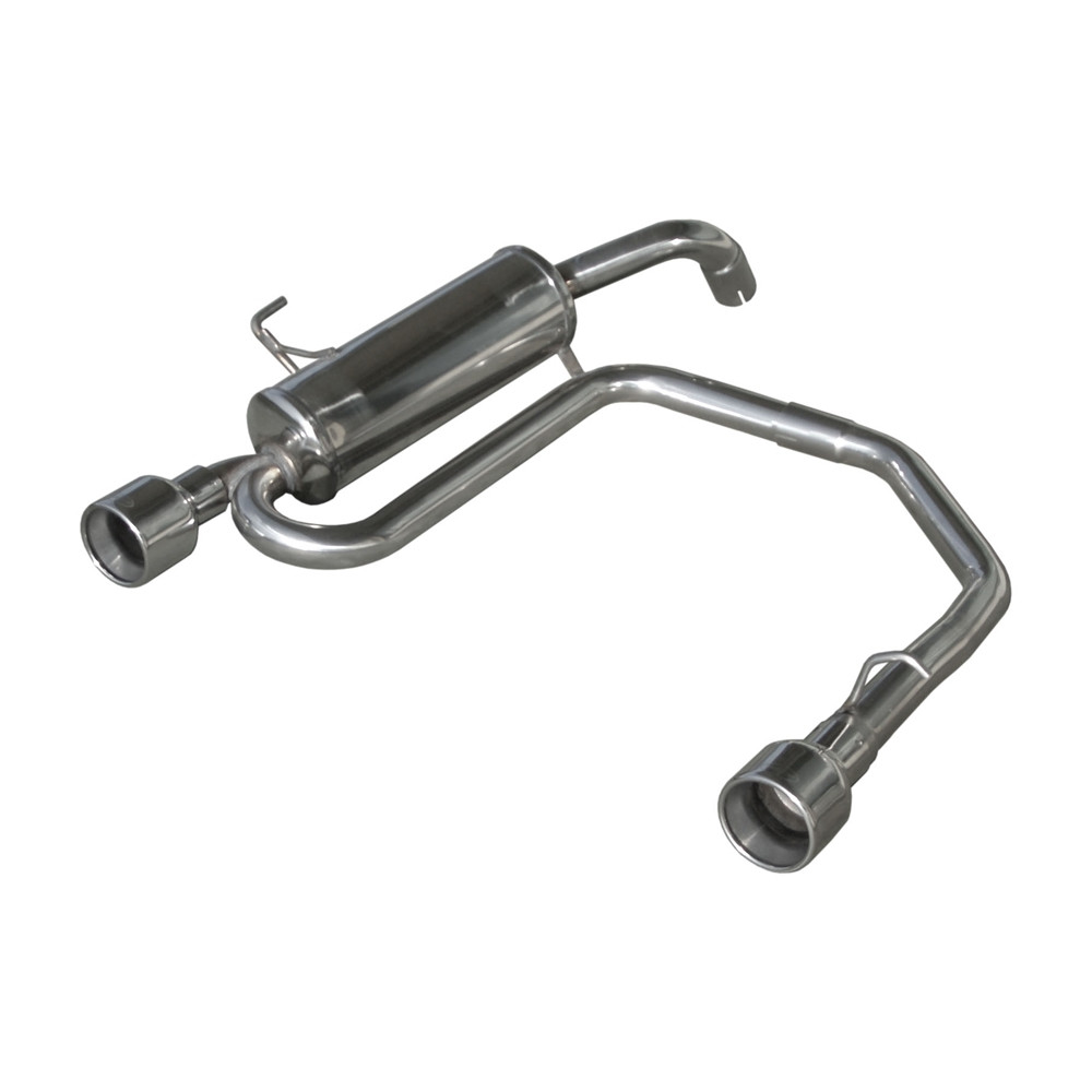 Inoxcar Exhaust Rear Silencer right + left 1X102 RENAULT CLIO 2 RS 2.0 MK2 (172HP) 2002-2003 diam 54 - IC-TWRE06102 - TWRE.06.102 - 3661768366646