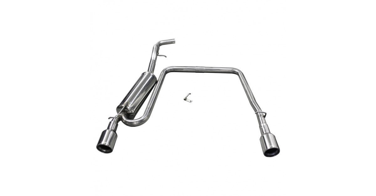 Inoxcar Exhaust Rear Silencer right + left 1X102 VOLKSWAGEN GOLF 4 1.6 8V (101HP) 1997-2003 diam 45