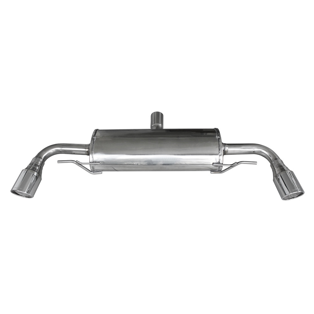 Inoxcar Exhaust Rear Silencer right + left 1X110 X-RACE AUDI TT (TYPE 8J) 3.2 V6 Quattro (250HP) after 2006 - IC-TWAU10XR11 - TWAU.10.XR11 - 3661768364390