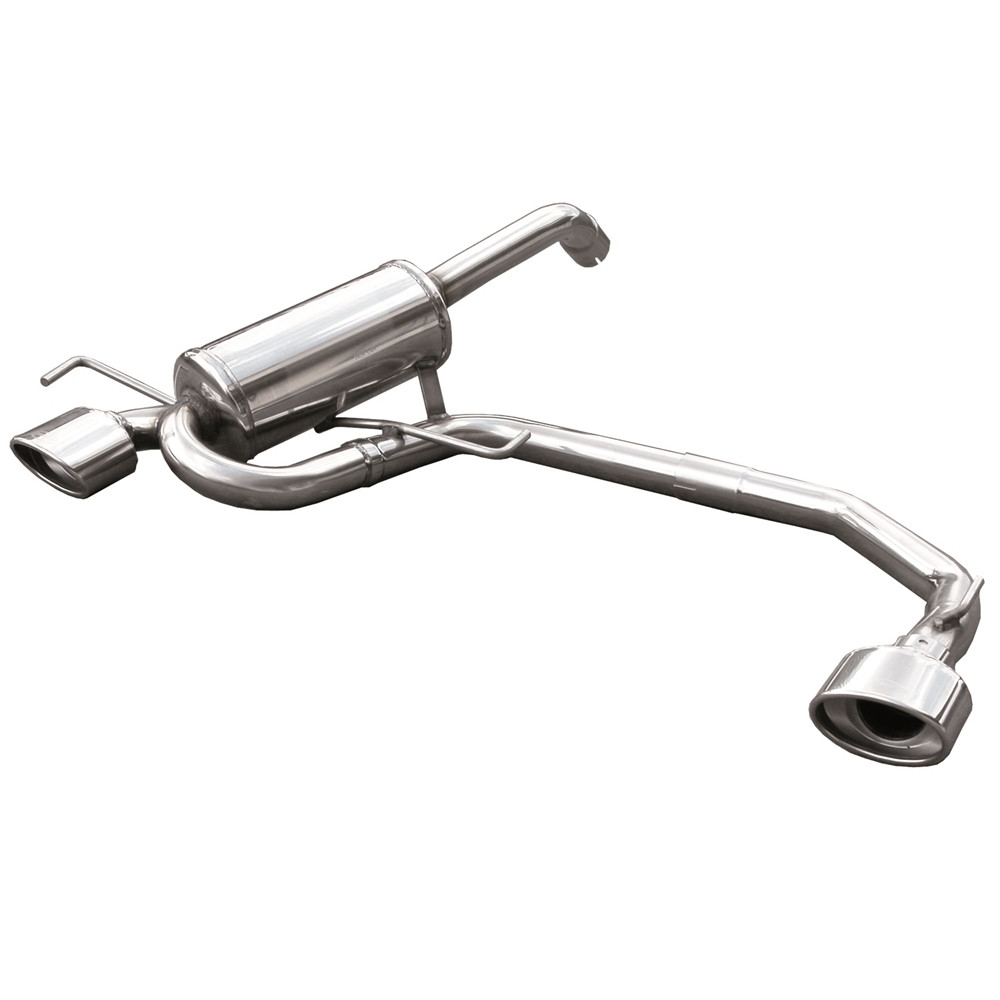Inoxcar Exhaust Rear Silencer right + left 1X120X80 ALFA ROMEO 147 2.0 TS (150HP) after 2001 diam 50 - IC-TWAL03120 - TWAL.03.120 - 3661768363966