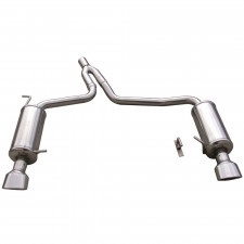 Inoxcar Exhaust Rear Silencer right + left 1X120X80 AUDI A4 (Type 8E) 2nd  serie 1.9 TDI (101HP) after 2001