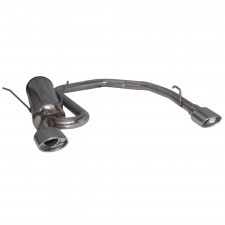Inoxcar Exhaust Rear Silencer right + left 1X120X80 CITROEN SAXO 1.6 8V (98HP) after 1999