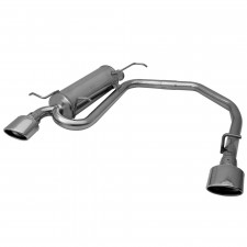 Scarico Inoxcar Silenziatore Terminale destra + sinistra 1X120X80 CITROEN XSARA 1.9 TD (90CV) prima del 1998