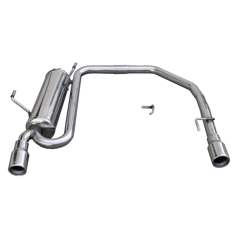 Inoxcar Exhaust Rear Silencer right + left 1X80 PEUGEOT 206 1.4 (75HP) 2001-2006 - IC-TWPE0480 - TWPE.04.80 - 3661768366127