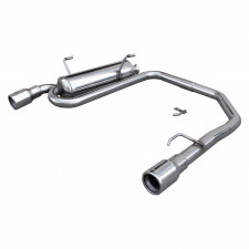 Scarico Inoxcar Silenziatore Terminale destra + sinistra 1X80 PEUGEOT 206 CC 1.6 16V (109CV) dopo il 2001