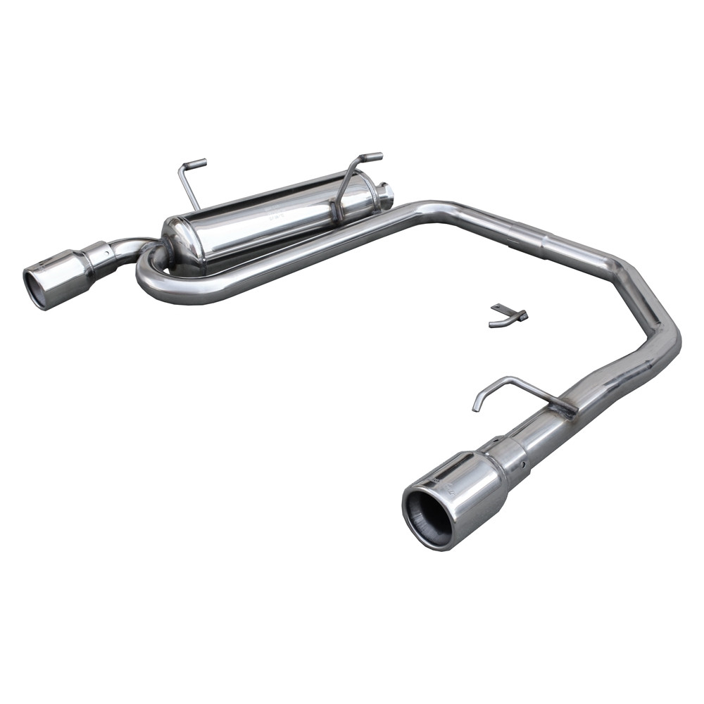 Scarico Inoxcar Silenziatore Terminale destra + sinistra 1X80 PEUGEOT 206 CC 1.6 16V (109CV) dopo il 2001 - IC-TWPE0880 - TWPE.08.80 - 3661768366240