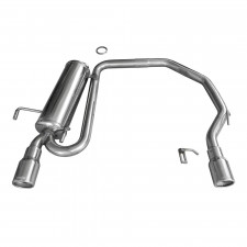 Inoxcar Exhaust Rear Silencer right + left 1X80 PEUGEOT 306 2.0 HDI (90HP) / 1.9 TD (90HP) after 1997