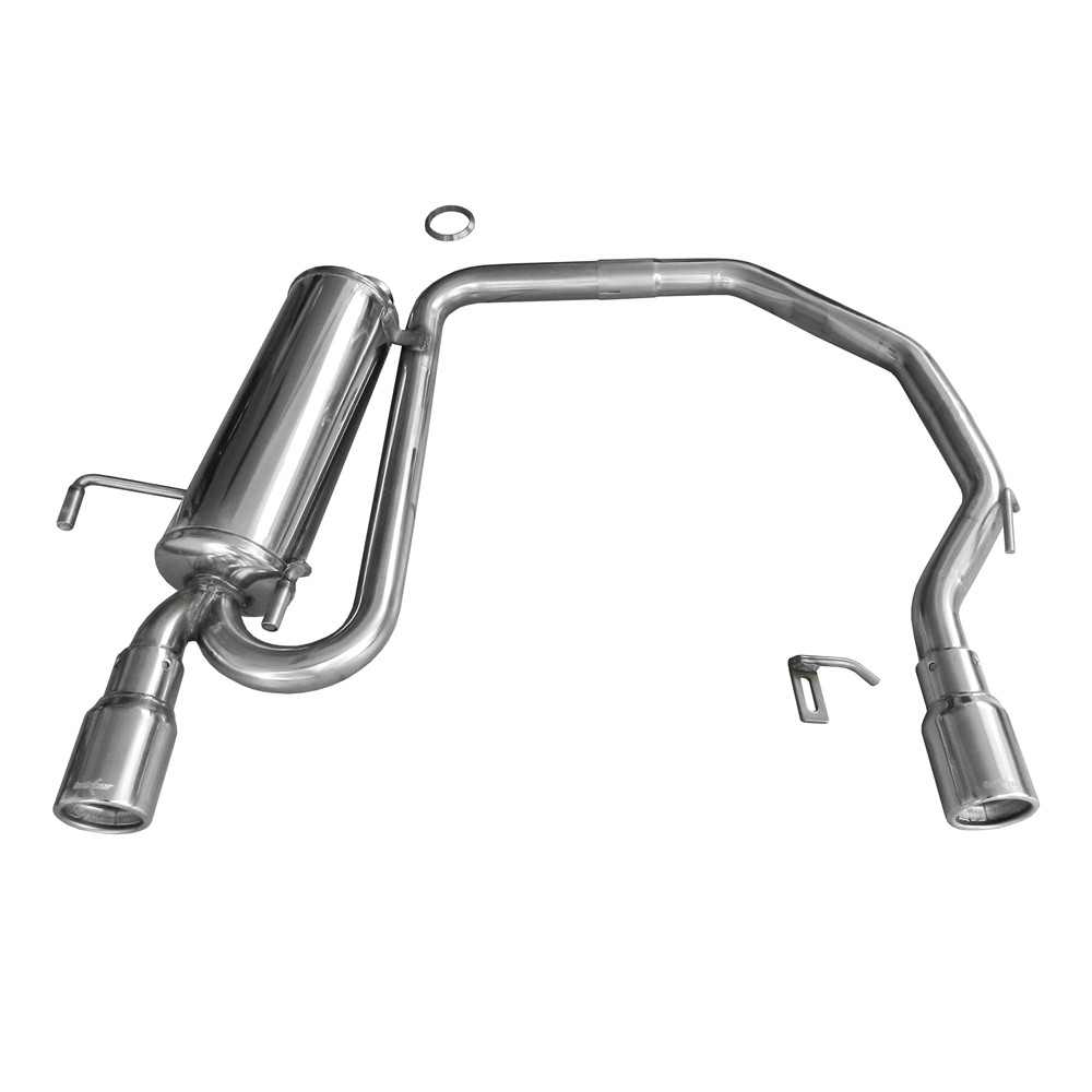 Inoxcar Exhaust Rear Silencer right + left 1X80 PEUGEOT 306 2.0 HDI (90HP) / 1.9 TD (90HP) after 1997 - IC-TWPE2280 - TWPE.22.80 - 3661768366417