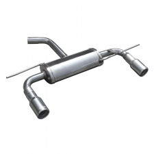Inoxcar Exhaust Rear Silencer right + left 1X80 VOLKSWAGEN GOLF 5 1.9 TDI (105HP) after 2004 diam 55