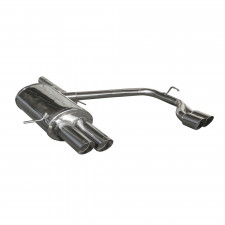 Inoxcar Exhaust Rear Silencer right + left 2X80 RACING VOLVO XC 90 2.9 T6 (272HP) / 2.4TD (163HP) after 2002