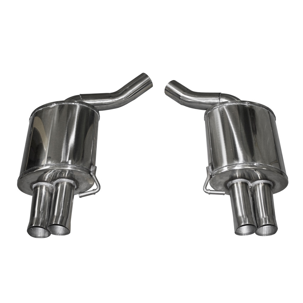 Inoxcar Exhaust Rear Silencer right+left AUDI A6 (Type 4G) QUATTRO RS6 4.0T (560HP) after 2013 - IC-AURS604 - AURS6.04 - 3661768111901
