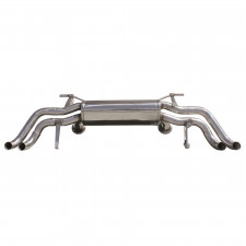 Scarico Inoxcar Silenziatore Terminale destra+sinistra AUDI R8 4.2 V8 Quattro (430CV) dopo il 2007