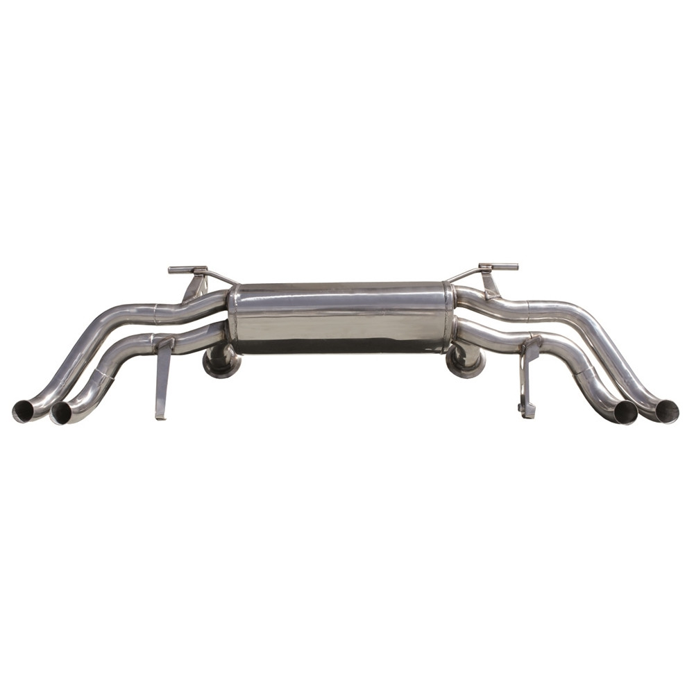Inoxcar Exhaust Rear Silencer right+left AUDI R8 4.2 V8 Quattro (430HP) after 2007 - IC-AUR801 - AUR8.01 - 3661768111888