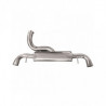 Inoxcar Exhaust Rear Silencer right+left OPEL ASTRA J OPC 2.0 TURBO (280HP) after 2012 diam 76