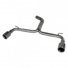 Inoxcar rear exhaust without muffler 1X102 right+left VOLKSWAGEN GOLF 7 2.0 GTi (230HP) after 2013
