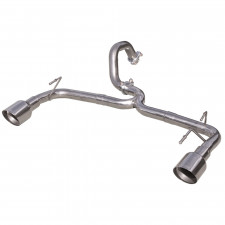 Echappement Inoxcar Terminal sans Silencieux Arrière 1X102 RACING droit+gauche ABARTH 595 1.4 TURBO T-JET 160CV après 2012
